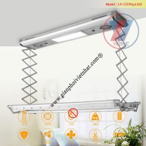 Giàn phơi điều khiển từ xa Hotata model LY- 1225fxyLED (4)