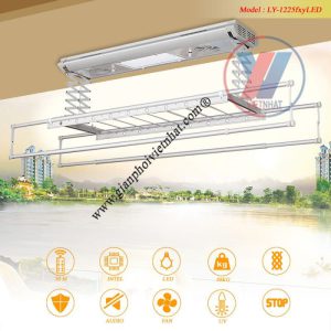 Giàn phơi điều khiển từ xa Hotata model LY- 1225fxyLED (6)