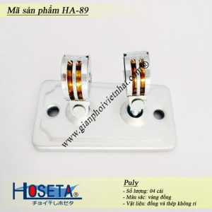 Dẫn hướng giàn phơi thông minh HA89