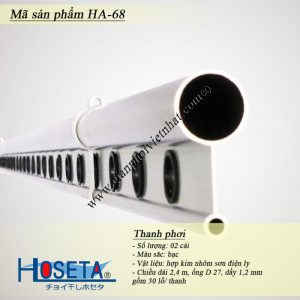 Thanh phơi giàn phơi thông minh nhập khẩu HA 68
