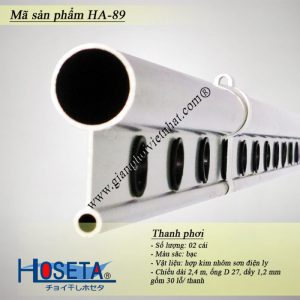 Thanh phơi giàn phơi thông minh HA89