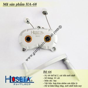 Bộ tời giàn phơi nhập khẩu HA 68