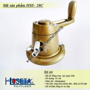 Bộ tời giàn phơi thông minh nhập khẩu Hoseta HSE 28C