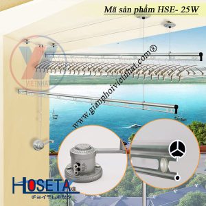 Giàn phơi nhập khẩu HSE 25W