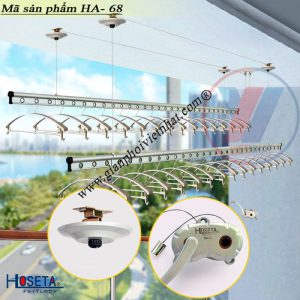 Giàn phơi thông minh nhập khẩu giá rẻ HA 68