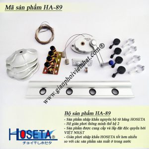 Giàn phơi thông minh nhập khẩu Hoseta HA 89