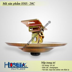 nắp trang trí giàn phơi thông minh hoseta HSE 28C