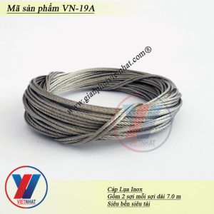 Dây cáp giàn phơi quần áo giá rẻ