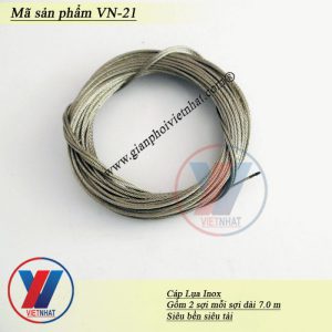 Dây cáp giàn phơi thông minh, giàn phơi giá rẻ