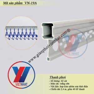 thanh phơi giàn phơi quần áo giá rẻ VN-19A