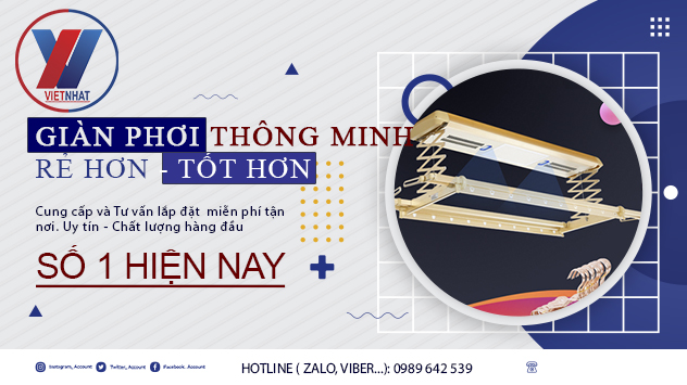 Công ty việt nhật giàn phơi
